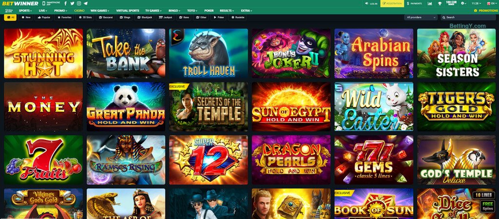 Explore the Thrilling World of BetWinner Online Casino